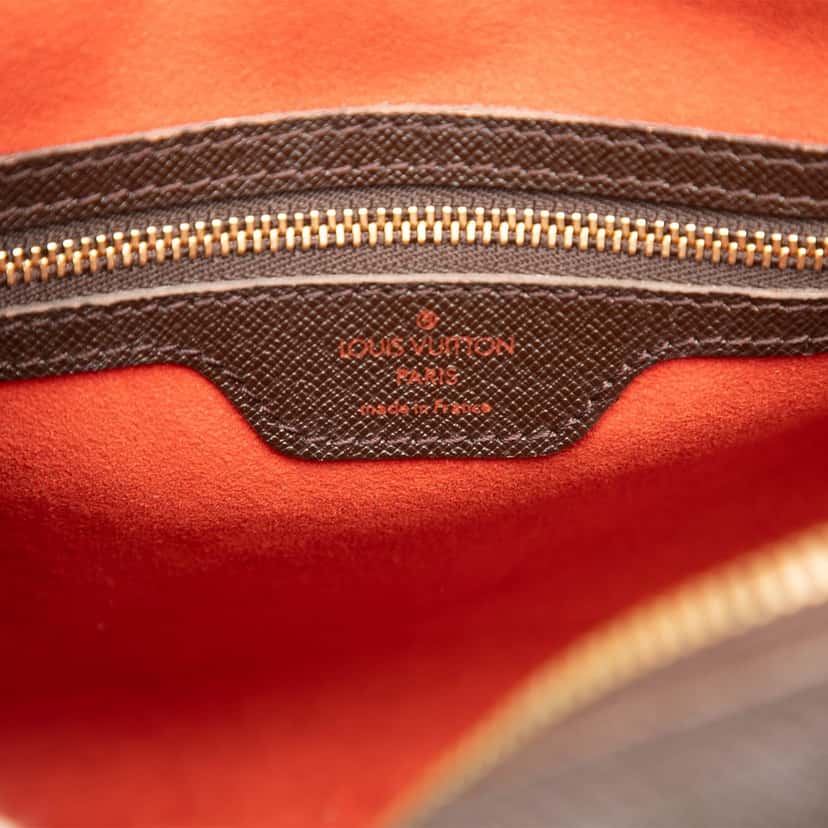 Louis Vuitton Damier Ebene Triana Brown Very good condition - Box View