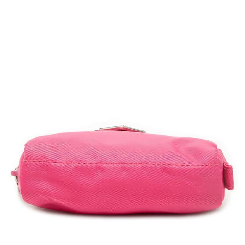 Prada Tessuto Cosmetic Pouch Pink Very good condition - Inside View
