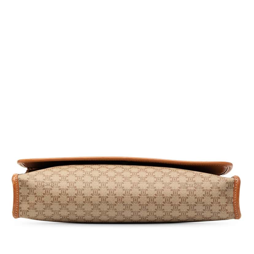 Celine Macadam Coated Canvas Crossbody Beige Very good condition - Inside View