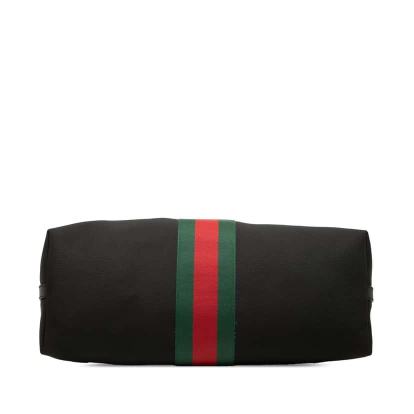 Gucci Techno Canvas Web Travel Bag Black Very good condition - Inside View