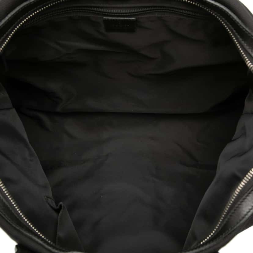 Gucci Techno Canvas Web Travel Bag Black Very good condition - Model View