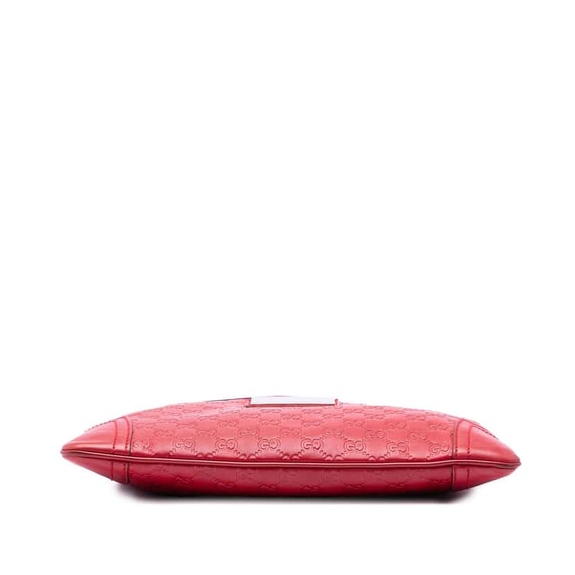 Gucci Beijing Olympics Edition Guccissima Web Crossbody Red Leather Very good condition - Inside View