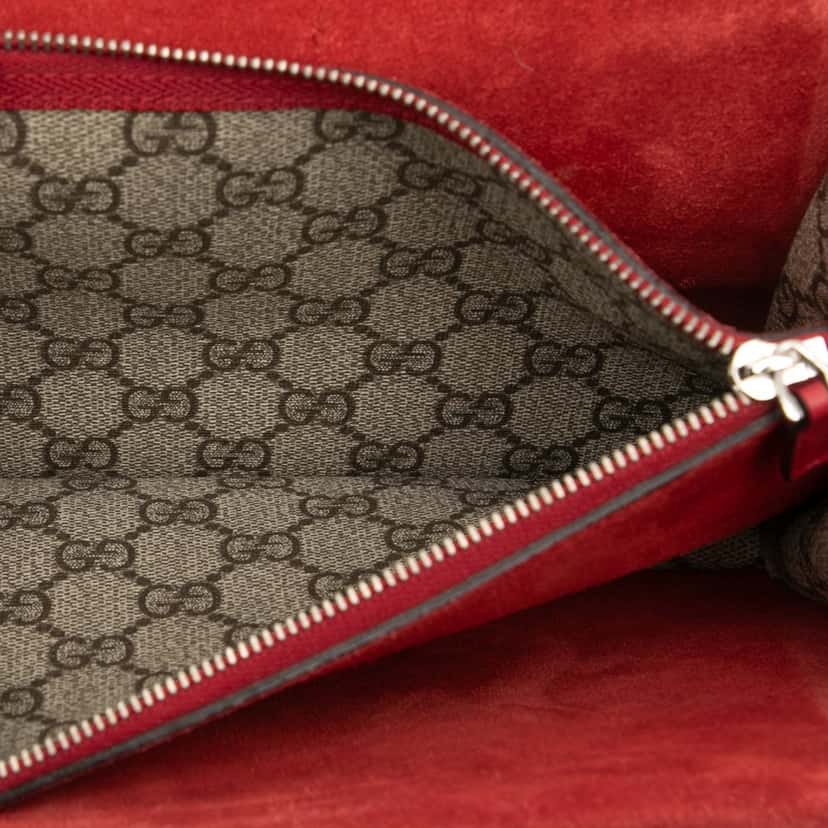 Gucci Medium GG Supreme Dionysus Shoulder Bag Beige Very good condition - Model View