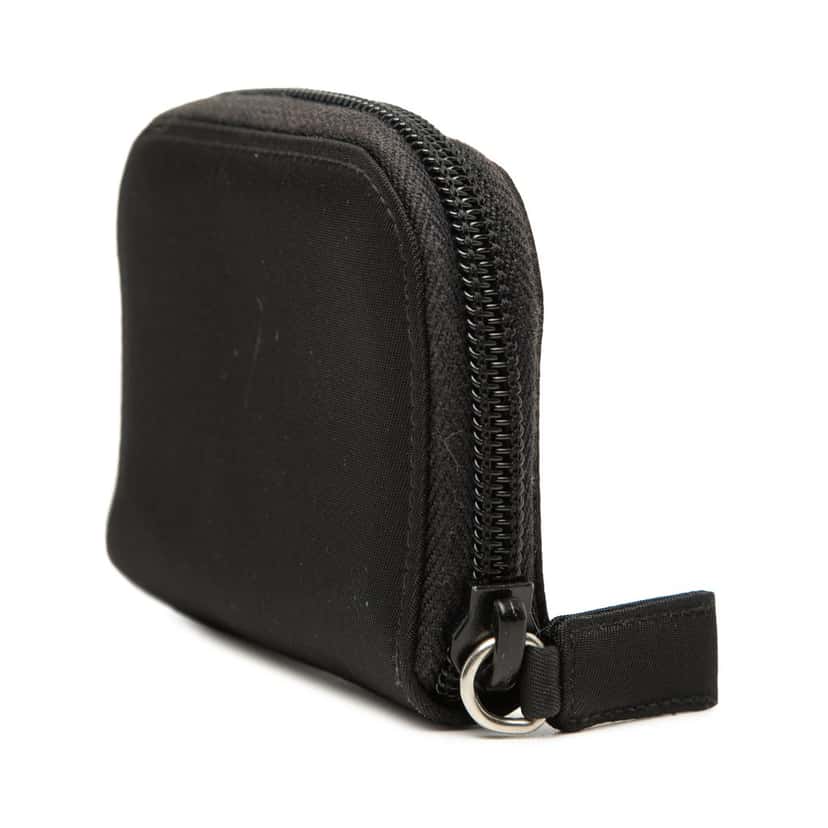 Prada Tessuto Coin Pouch Black Very good condition - Back View
