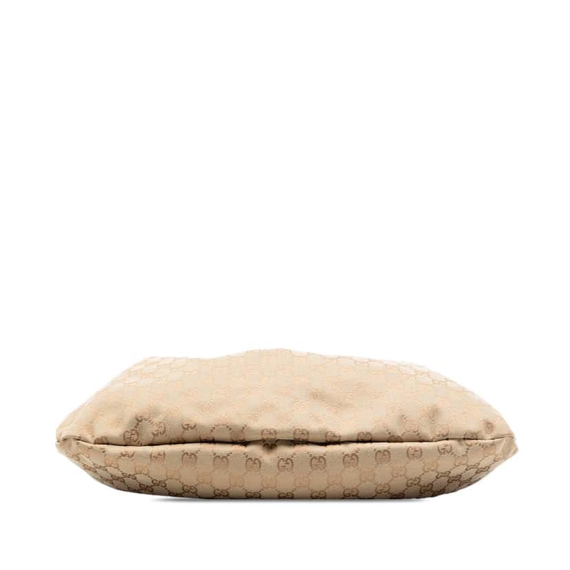 Gucci GG Canvas Bamboo Studded Hobo Beige Very good condition - Inside View