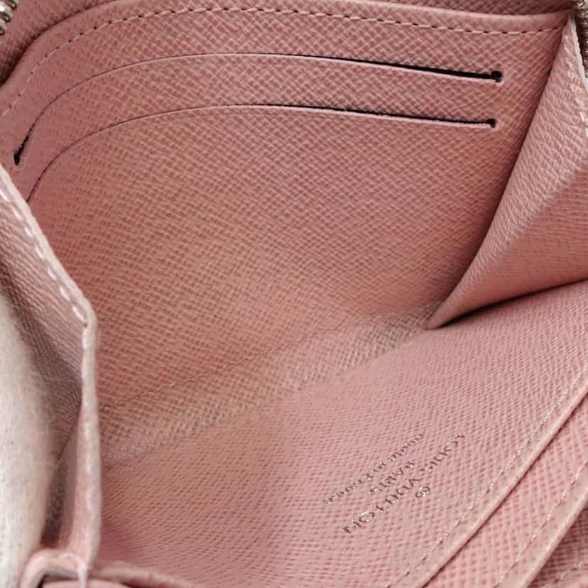 Louis Vuitton Epi Zippy Coin Pouch Pink Leather Very good condition - Model View