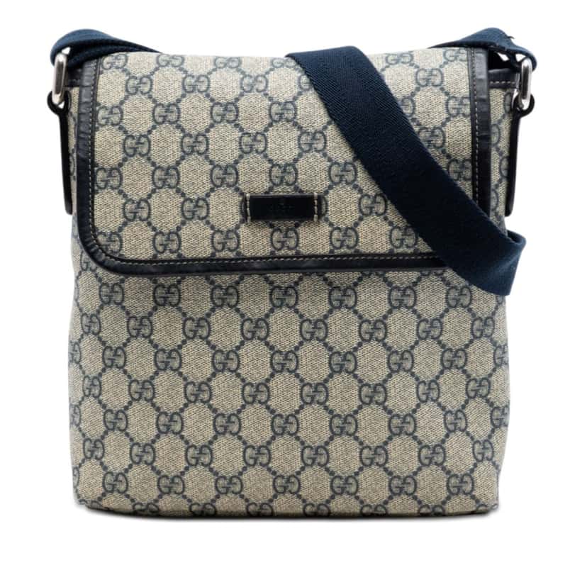 Gucci GG Supreme Crossbody Beige Very good condition - Front View