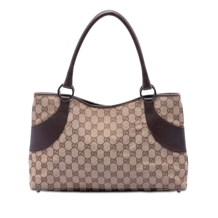 Gucci GG Canvas Tote Beige Very good condition - Front View