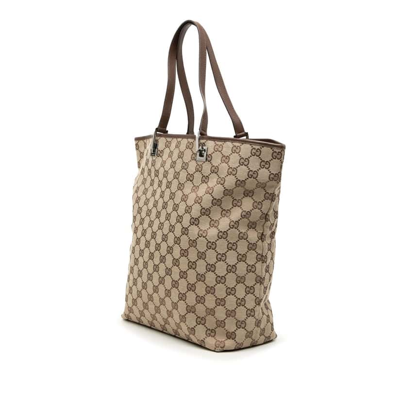 Gucci GG Canvas Tote Beige Very good condition - Back View