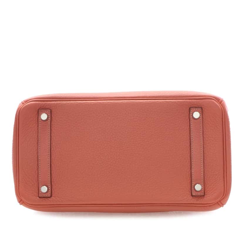 Hermès Clemence Birkin Retourne 30 Pink Leather Very good condition - Inside View