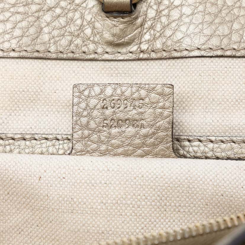 Gucci GG Canvas Bella Tote Beige Very good condition - Box View