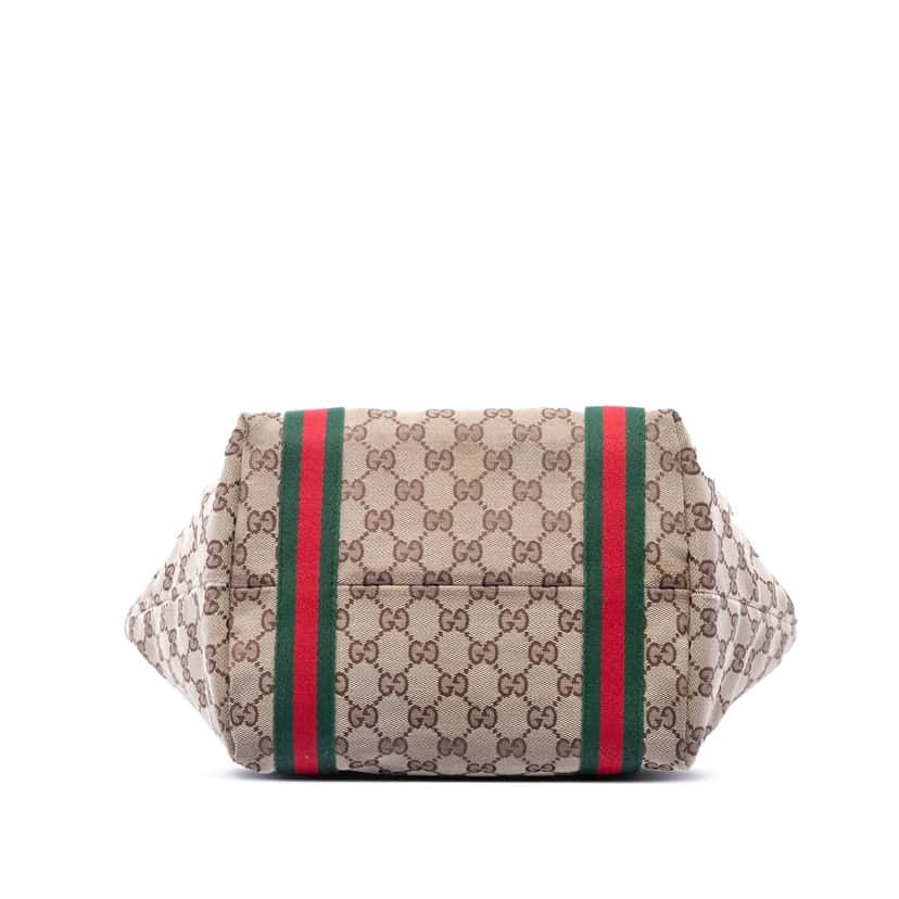 Gucci GG Canvas Jolicoeur Tote Beige Very good condition - Inside View