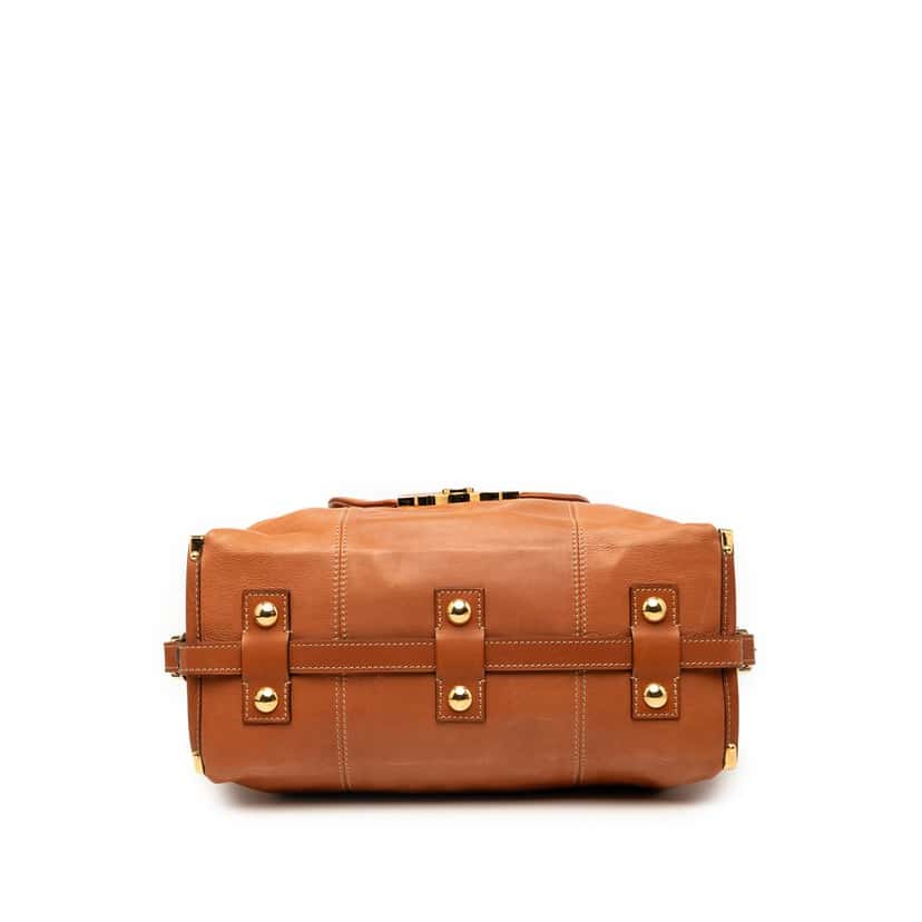 Louis Vuitton Veau Sac Louis Brown Leather Very good condition - Inside View