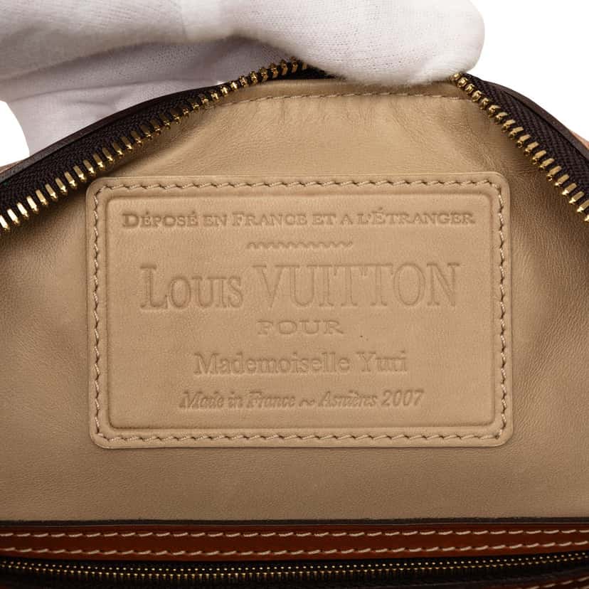 Louis Vuitton Veau Sac Louis Brown Leather Very good condition - Box View