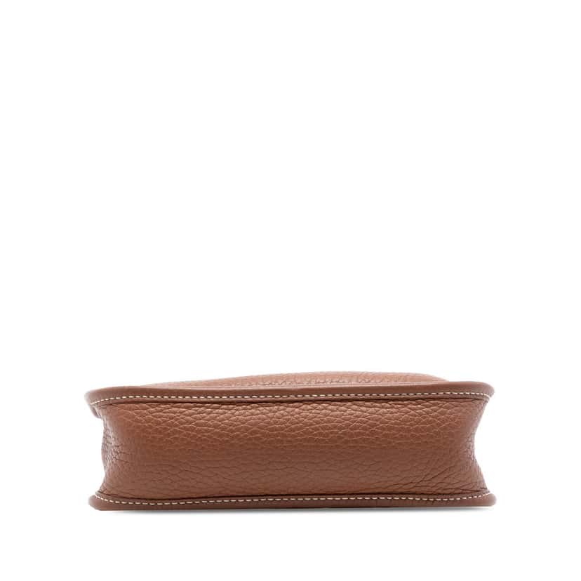 Hermès Clemence Evelyne 16 Amazone Brown Leather Very good condition - Inside View