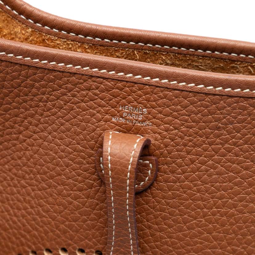 Hermès Clemence Evelyne 16 Amazone Brown Leather Very good condition - Box View