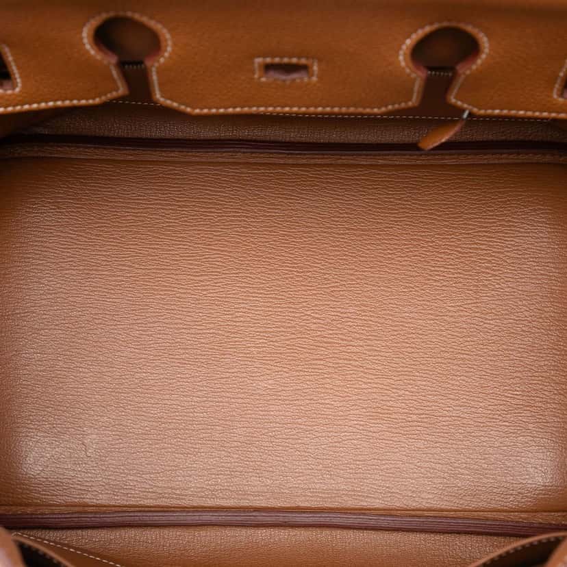 Hermès Togo Birkin Retourne 35 Brown Leather Very good condition - Model View