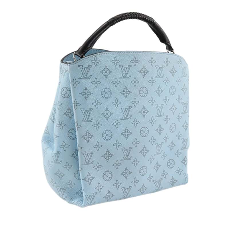 Louis Vuitton Mahina Babylone PM Blue Leather Very good condition - Inside View
