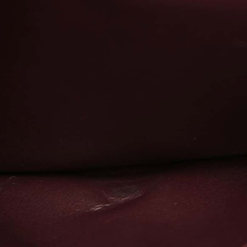 LOEWE Leather Anagram Trifold Wallet Red Leather Very good condition - Box View