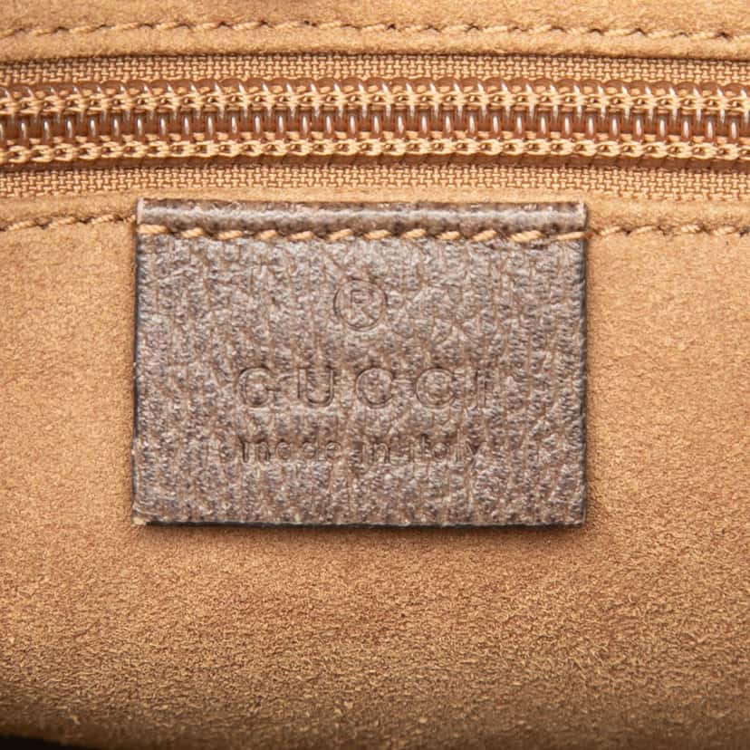 Gucci GG Supreme Web Bengal Crossbody Beige Very good condition - Box View