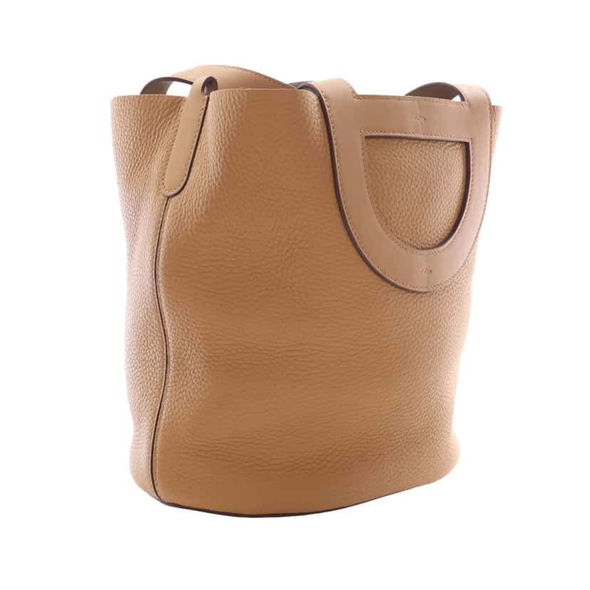Hermès Clemence and Swift In the Loop 23 Brown Leather Very good condition - Inside View