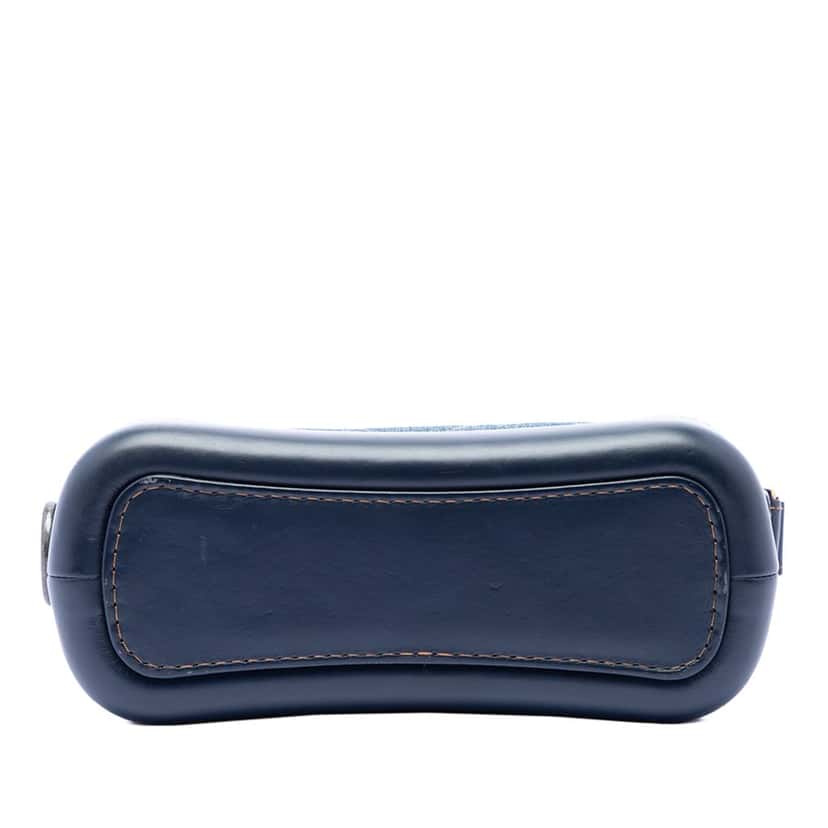 Chanel Small Printed Denim and Calfskin Gabrielle Hobo Blue Very good condition - Inside View