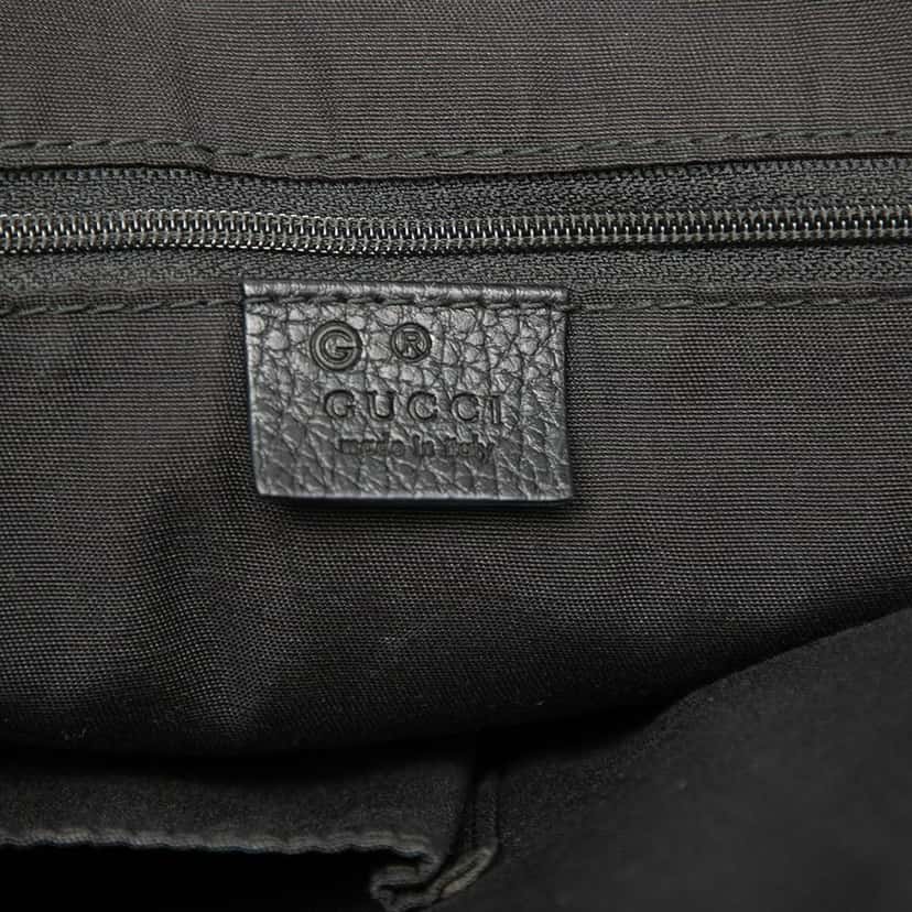 Gucci GG Denim Tote Black Very good condition - Box View