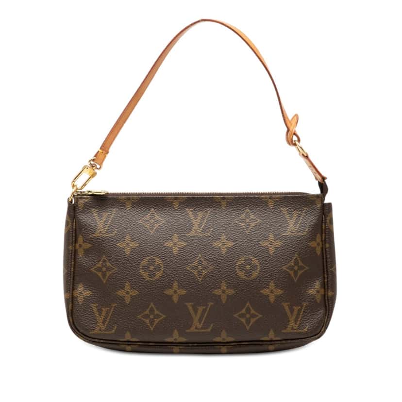 Louis Vuitton Monogram Pochette Accessoires Brown Very good condition - Front View