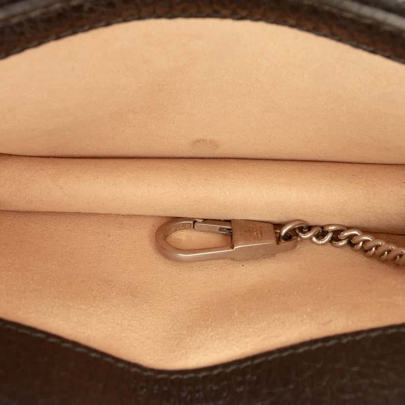 Gucci Mini Calfskin Dionysus Crossbody Black Leather Very good condition - Model View