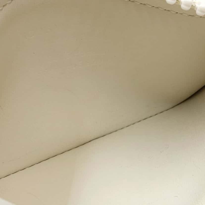 Louis Vuitton Monogram Empreinte Pochette Cles White Leather Very good condition - Model View