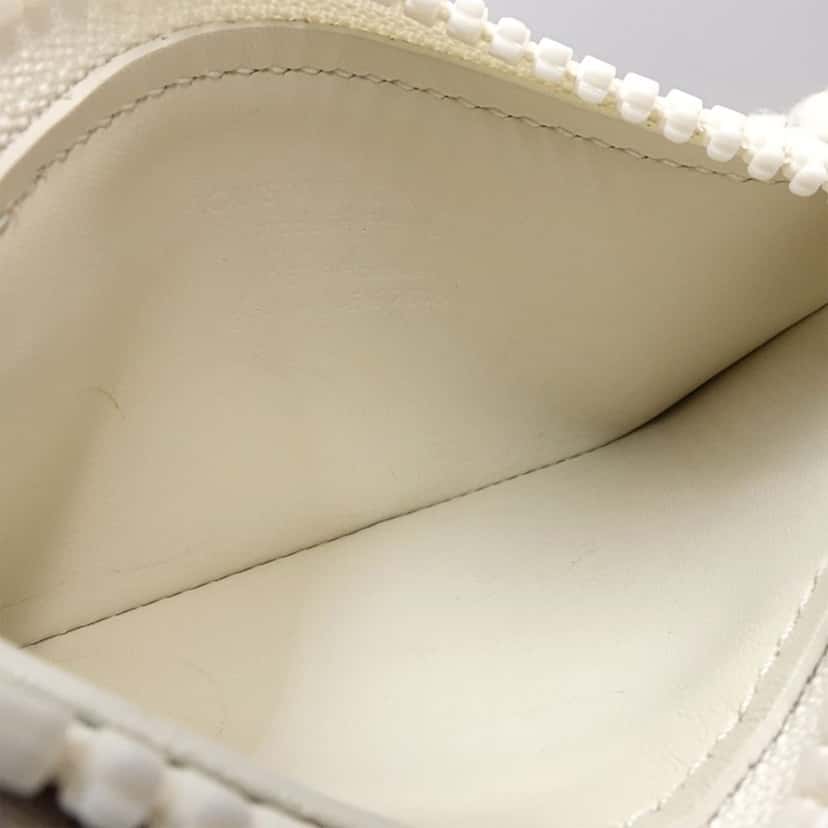 Louis Vuitton Monogram Empreinte Pochette Cles White Leather Very good condition - Box View