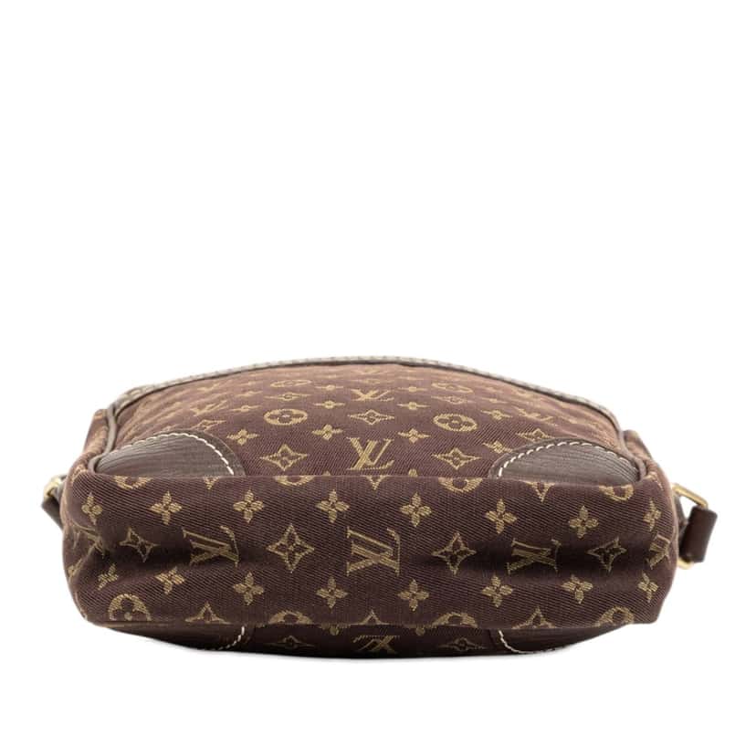 Louis Vuitton Monogram Mini Lin Danube Brown Very good condition - Inside View