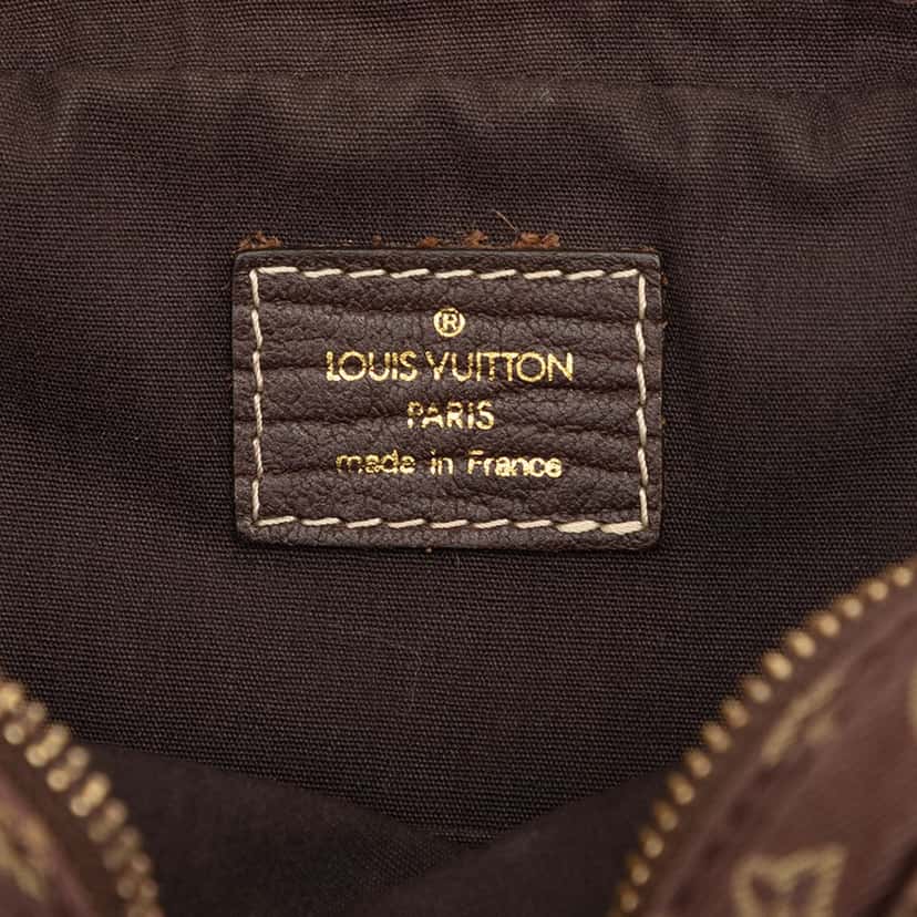 Louis Vuitton Monogram Mini Lin Danube Brown Very good condition - Box View