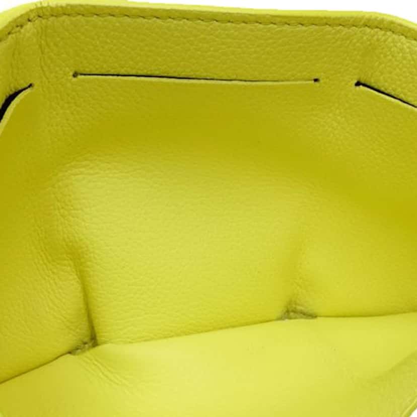 Louis Vuitton Taurillon Lockmini Wallet Yellow Leather Very good condition - Box View