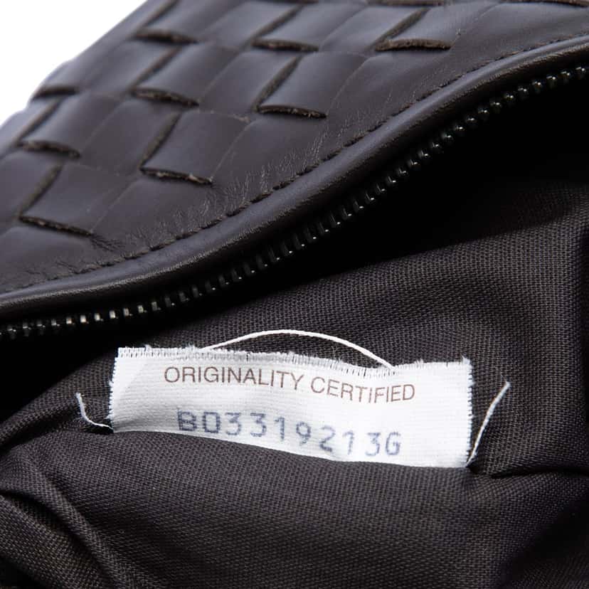 Bottega Veneta Nappa Intrecciato Briefcase Black Leather Very good condition - Box View