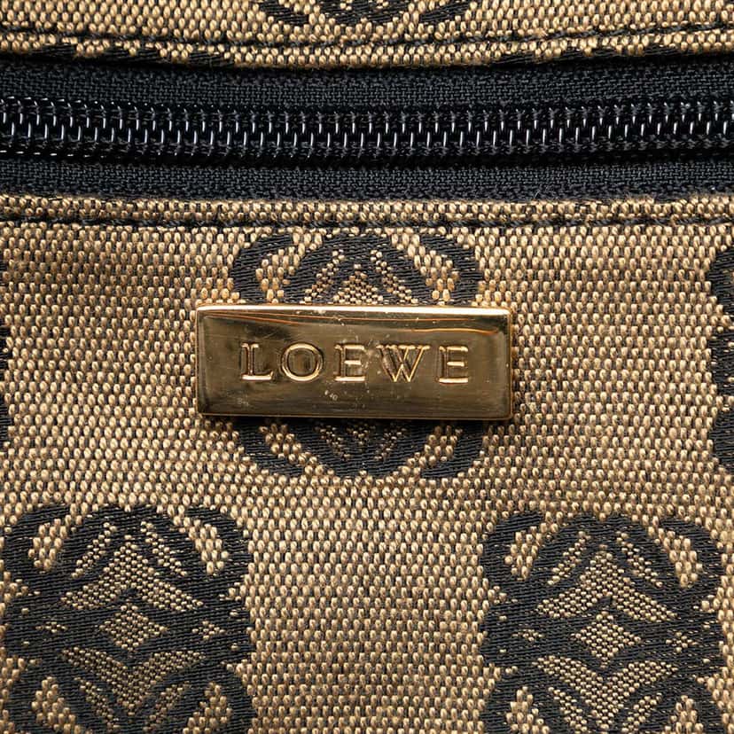 LOEWE Anagram Canvas Tote Beige Very good condition - Box View