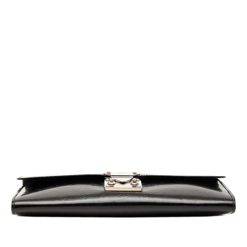 Louis Vuitton Monogram Glace Anouchka MM Black Leather Very good condition - Inside View
