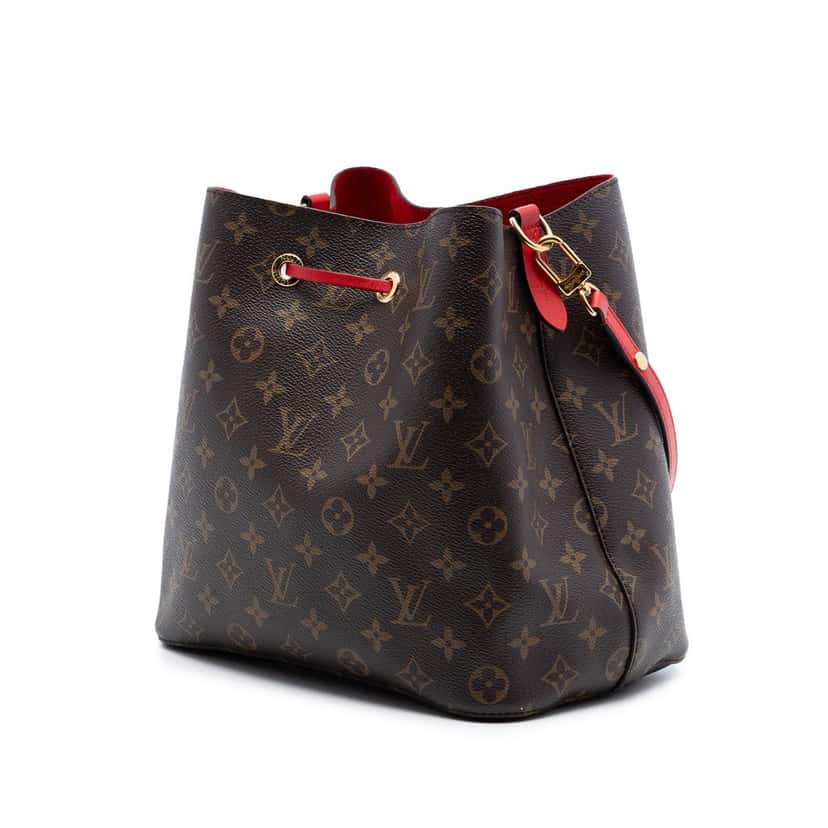 Louis Vuitton Monogram Neonoe MM Brown Very good condition - Back View