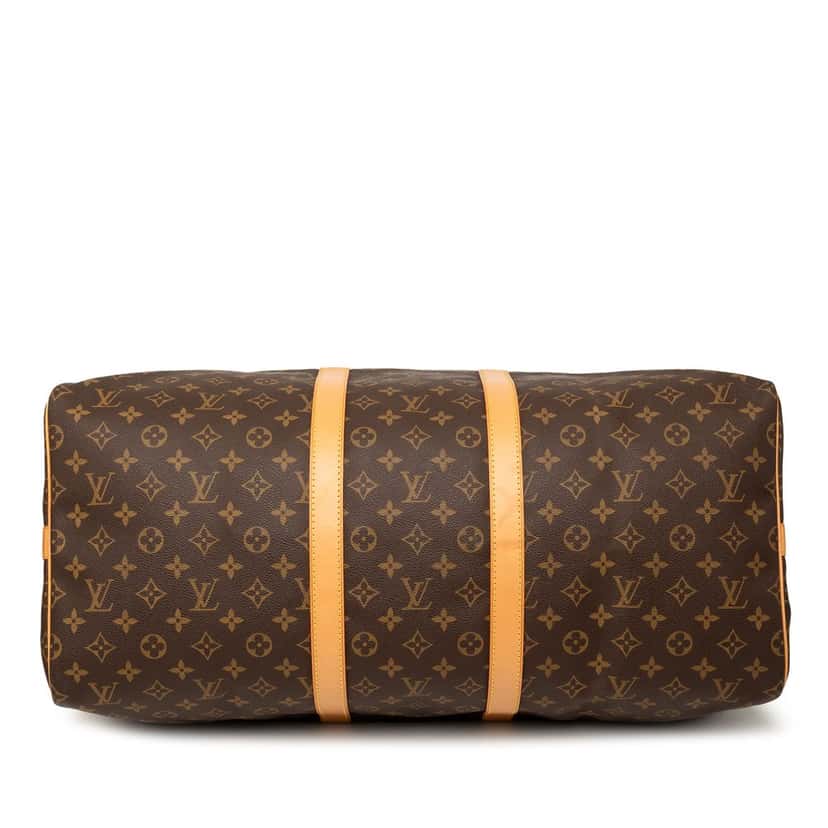 Louis Vuitton Monogram Keepall Bandouliere 55 Brown Very good condition - Inside View