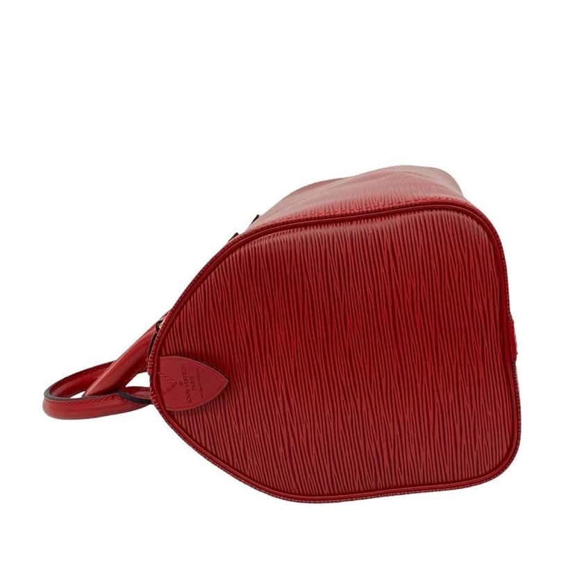 Louis Vuitton Epi Speedy 25 Red Leather Very good condition - Model View