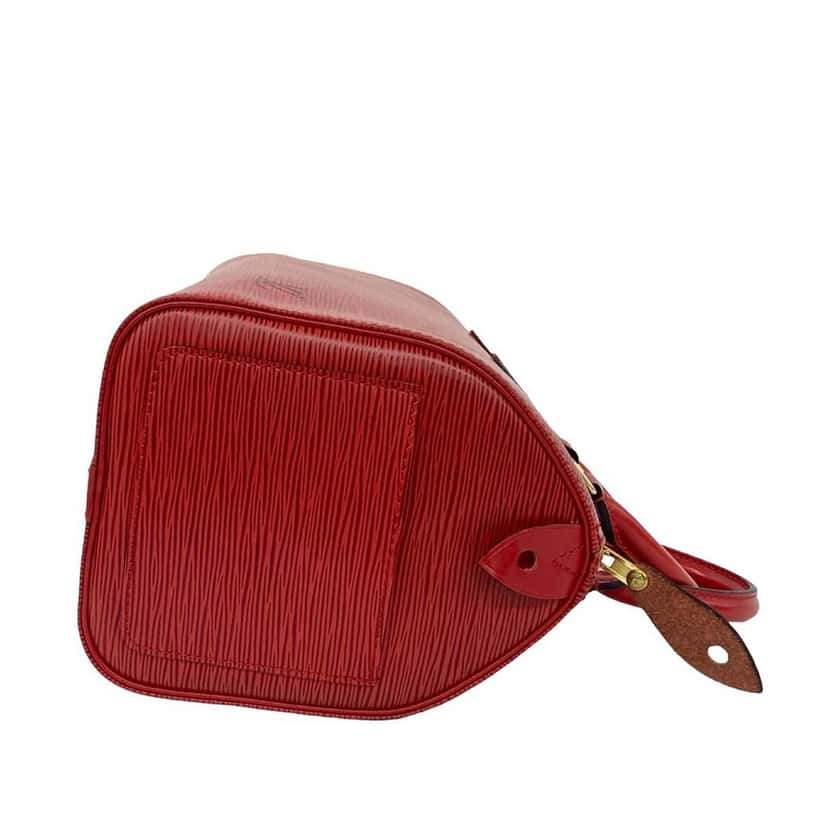 Louis Vuitton Epi Speedy 25 Red Leather Very good condition - Box View