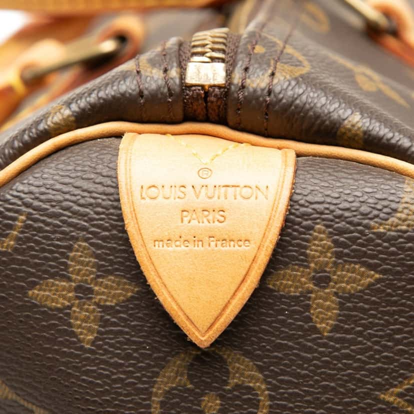 Louis Vuitton Monogram Speedy 35 Brown Very good condition - Box View