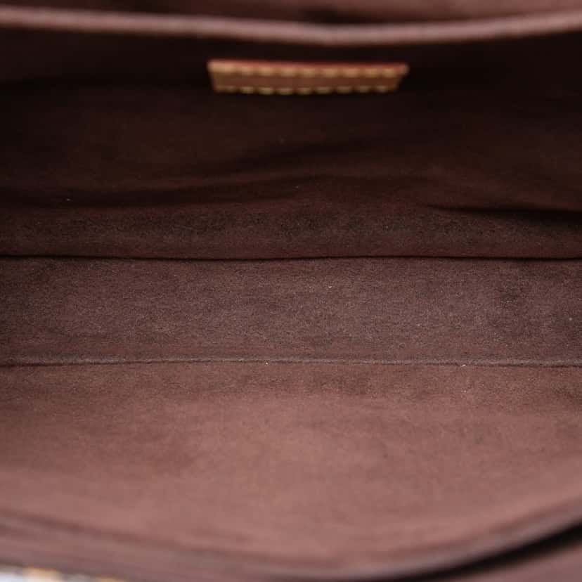 Louis Vuitton Monogram Pochette Metis Brown Very good condition - Model View
