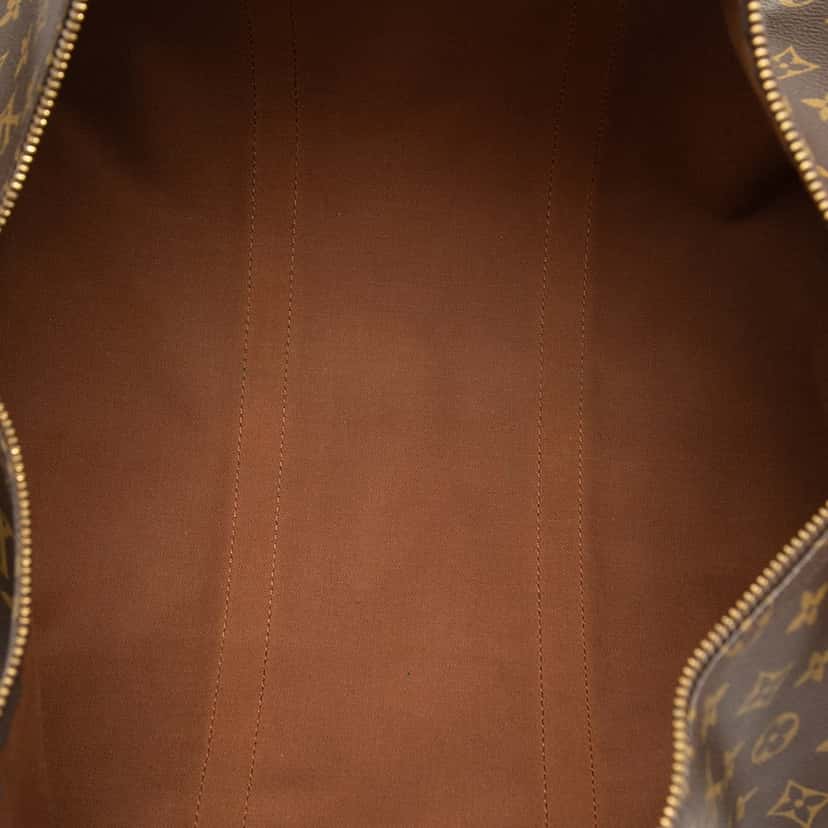 Louis Vuitton Monogram Keepall Bandouliere 50 Brown Very good condition - Model View