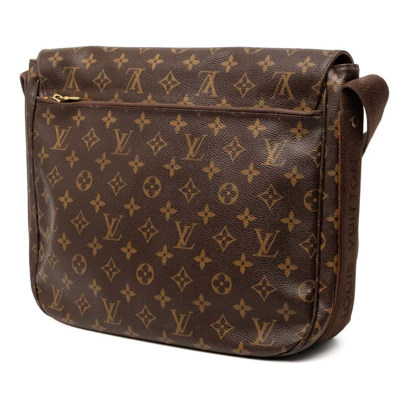 Louis Vuitton Monogram Beaubourg Messenger MM Brown Very good condition - Back View