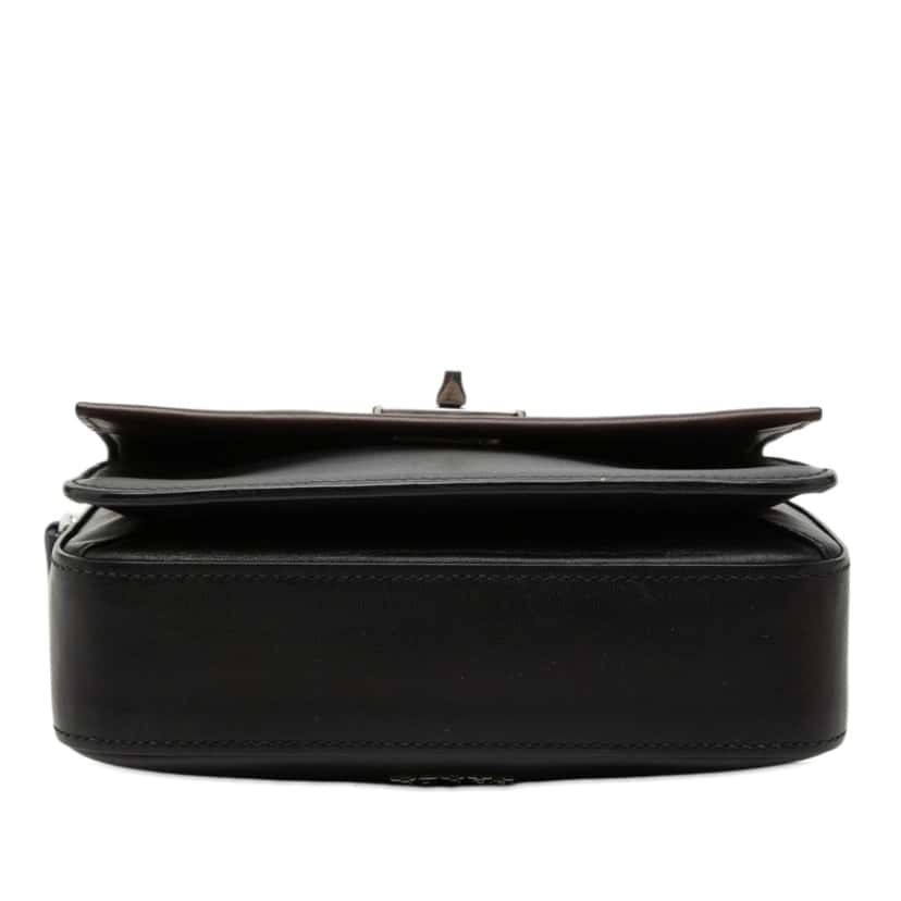 Prada Bicolor City Calf Satchel Black Leather Very good condition - Inside View