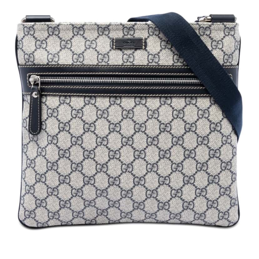 Gucci GG Supreme Crossbody Beige Very good condition - Front View