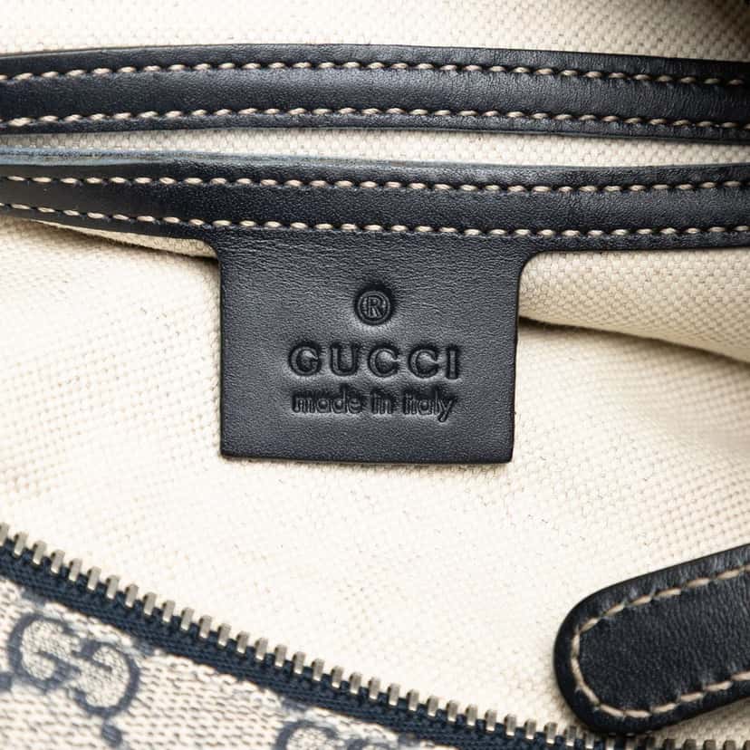 Gucci GG Supreme Crossbody Beige Very good condition - Box View