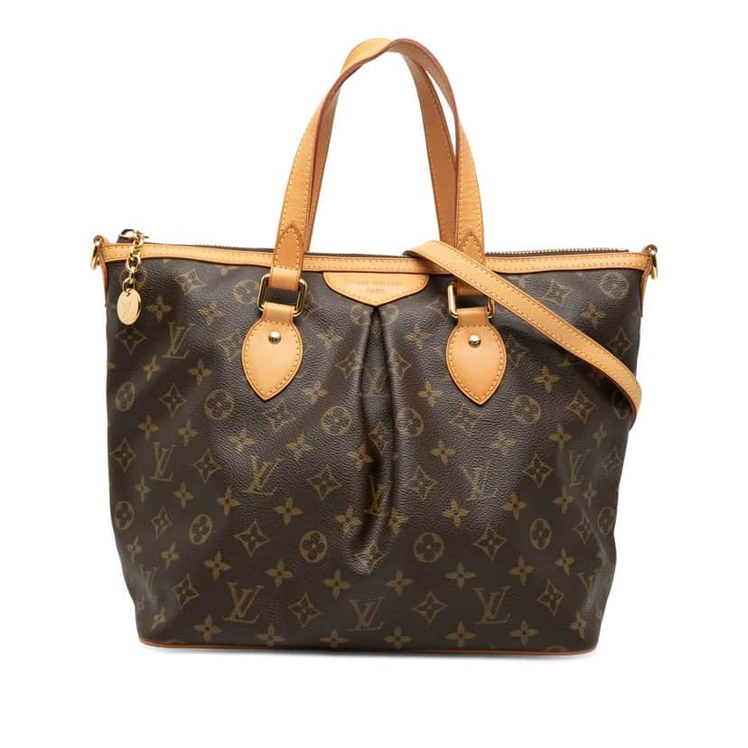 Louis Vuitton Monogram Palermo PM Brown Very good condition - Front View
