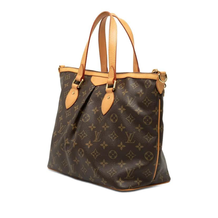 Louis Vuitton Monogram Palermo PM Brown Very good condition - Back View
